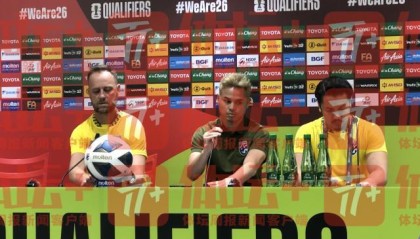 泰国主帅：还要考虑下场 要用战斗精神取胜中国